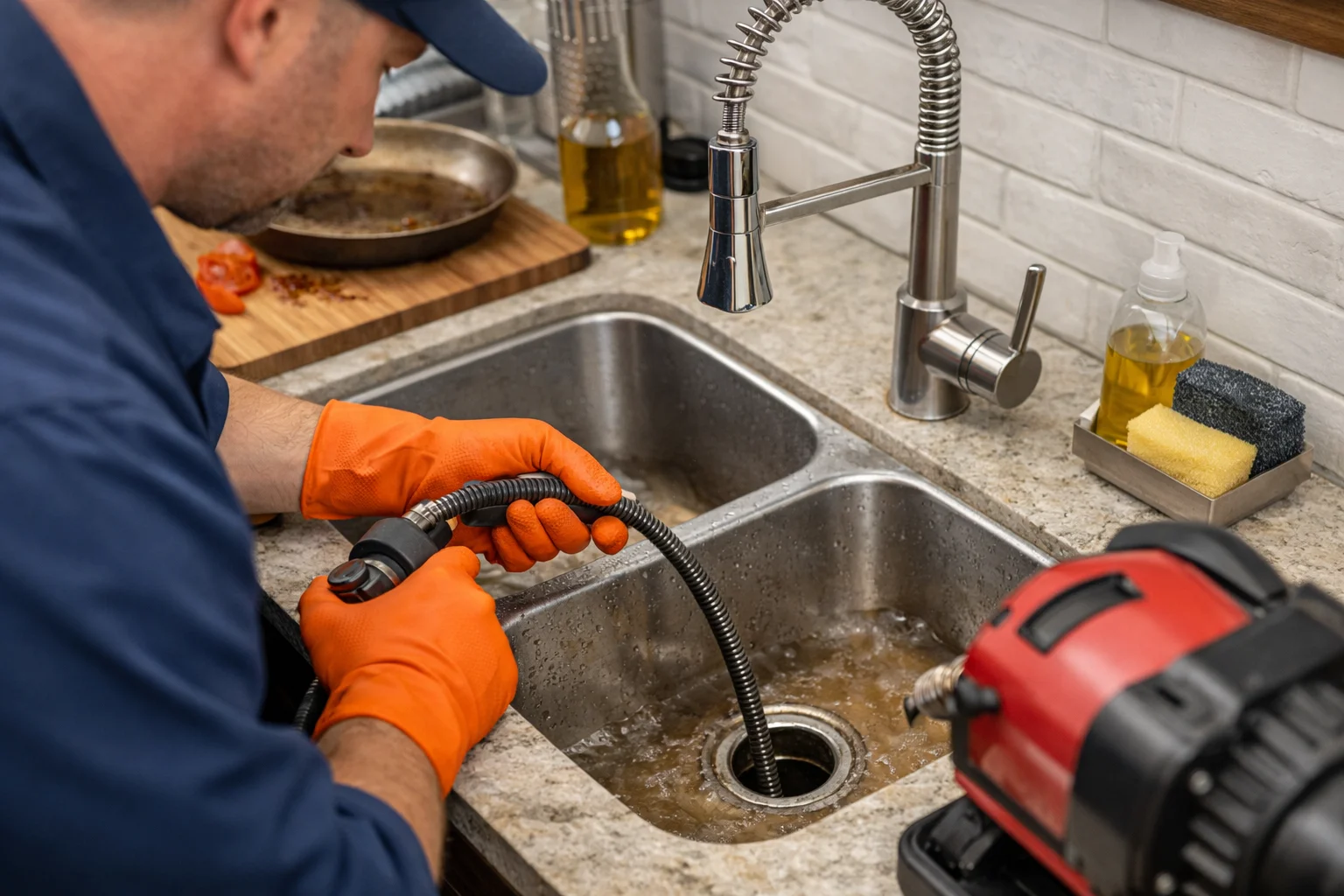 Professional drain cleaning service in Bradford